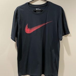 Nike Red Swoosh T-Shirt